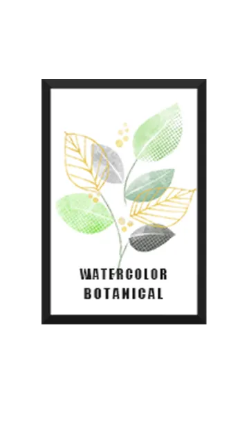 [LINE着せ替え] WATERCOLOR BOTANICALの画像1