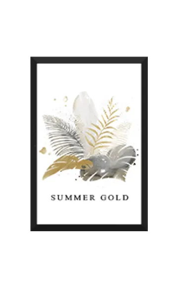 [LINE着せ替え] SUMMER GOLDの画像1