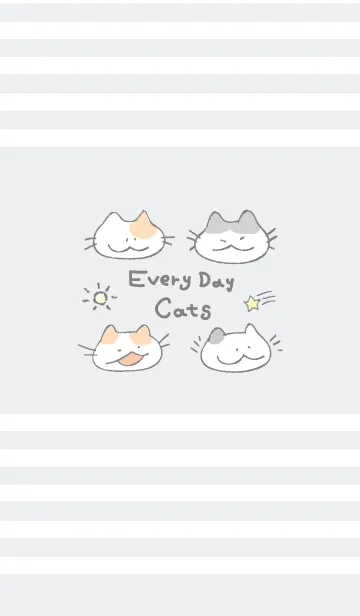 [LINE着せ替え] Everyday cats！の画像1