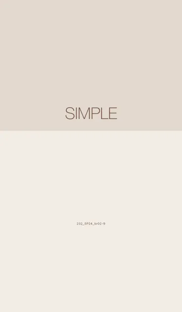 [LINE着せ替え] 232.24_ブラウン2-9の画像1