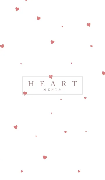 HEART-Red.MEKYMのLINE着せ替え