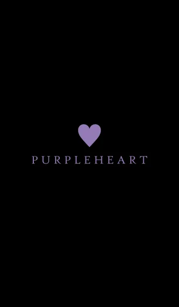 [LINE着せ替え] PURPLE HEART - 4 -の画像1