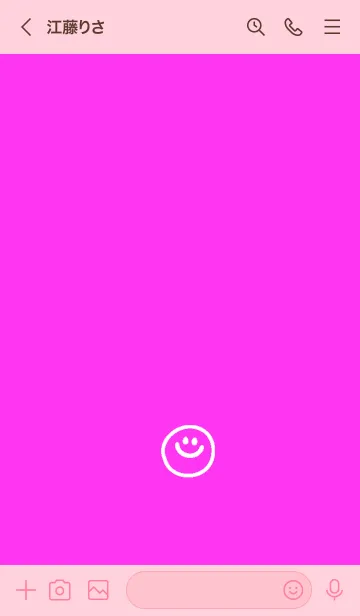 [LINE着せ替え] ミニスマイル* 03の画像3