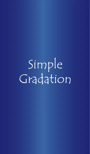 [LINE着せ替え] Simple Gradation -GlossyBlue 11-の画像1