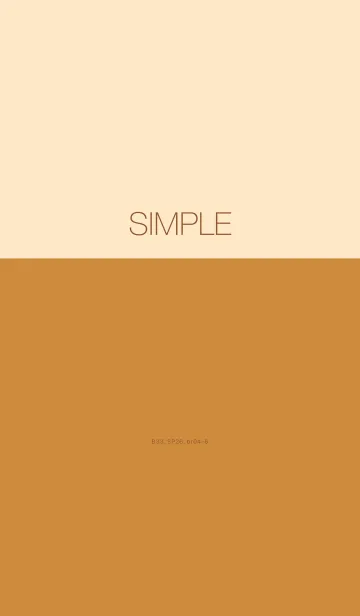 [LINE着せ替え] B33.26_ブラウン4-6の画像1