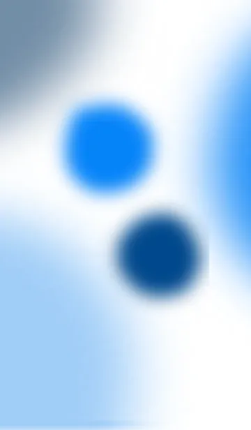 [LINE着せ替え] ほんわか青のキモチの画像1