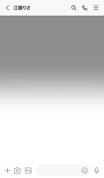 [LINE着せ替え] Grey  &  White  Theme (JP)の画像3