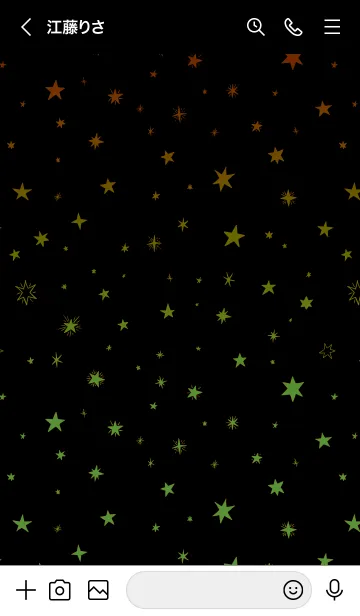 [LINE着せ替え] ミニ スターズ 005の画像3