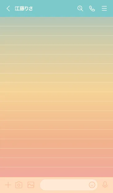 [LINE着せ替え] Sorairo Letter paper - 10 -の画像3