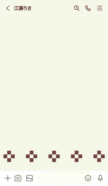 [LINE着せ替え] 大人かわいいお花着せ替え(ピスタチオ)の画像3