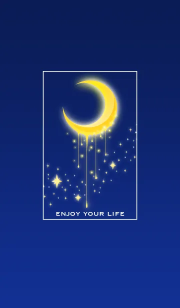 [LINE着せ替え] moon_night_enjoy your lifeの画像1