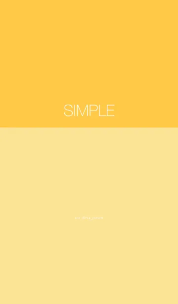 [LINE着せ替え] 233.24_イエロー3-9の画像1