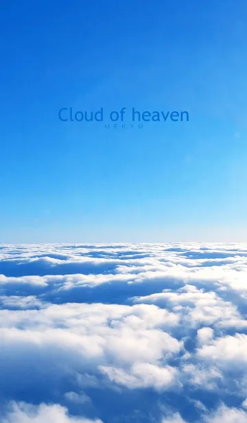 [LINE着せ替え] Cloud of heaven-MEKYM 6の画像1