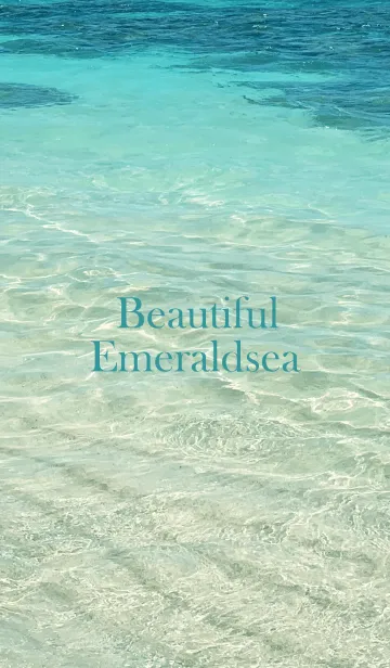 [LINE着せ替え] Beautiful-Emeraldsea.MEKYM 34の画像1