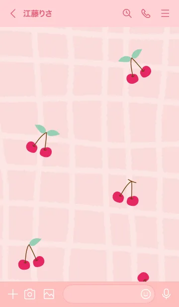 [LINE着せ替え] チェリー かわいい25の画像3