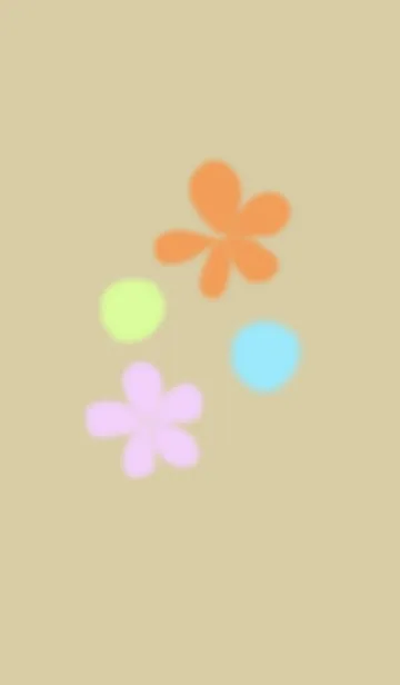 [LINE着せ替え] ほんわかまるいろいろの画像1