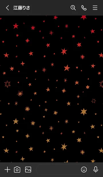 [LINE着せ替え] ミニ スターズ 003の画像3