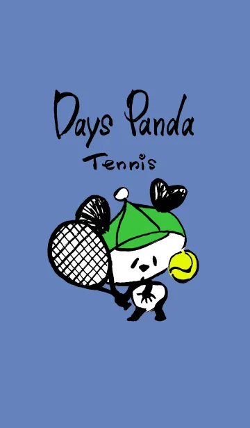 [LINE着せ替え] 日々パンダ(テニス！)の画像1