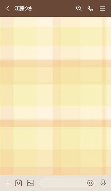 [LINE着せ替え] くすみカラーチェック30の画像3