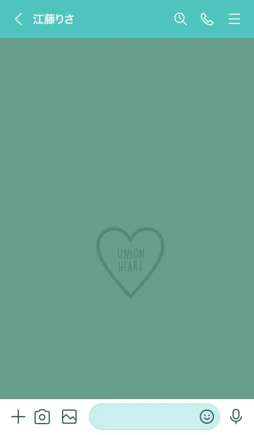 [LINE着せ替え] ユニオン ハート 064の画像3