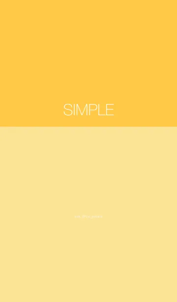 [LINE着せ替え] 234.24_イエロー3-9の画像1