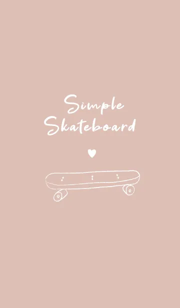 [LINE着せ替え] Simple skateboard_02の画像1