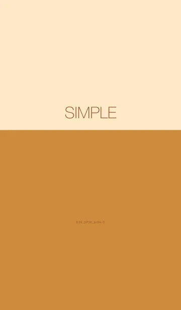 [LINE着せ替え] B35.26_ブラウン4-3の画像1