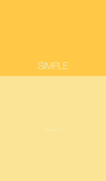 [LINE着せ替え] 235.24_イエロー3-3の画像1