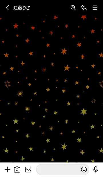 [LINE着せ替え] ミニ スターズ 004の画像3