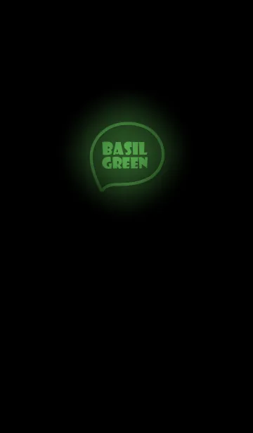 [LINE着せ替え] Basil Green Neon Theme Ver.7 (JP)の画像1