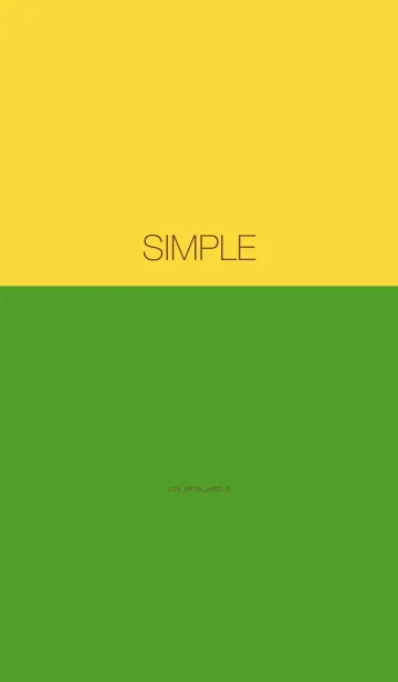 [LINE着せ替え] o35_26_イエロー2-3の画像1