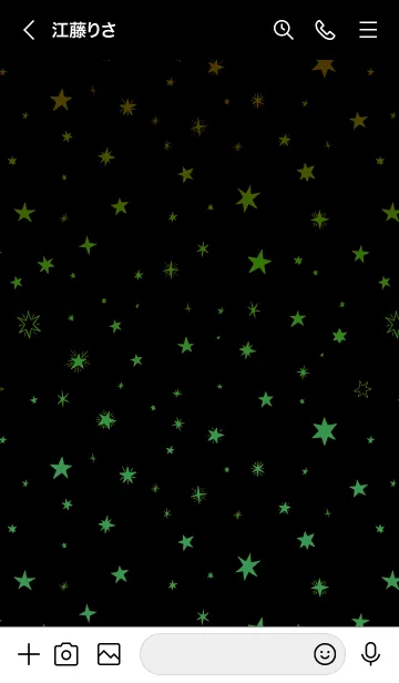 [LINE着せ替え] ミニ スターズ 006の画像3