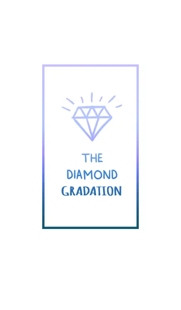 [LINE着せ替え] ダイヤ グラデーション 08の画像1