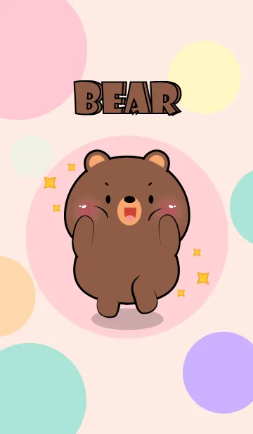 [LINE着せ替え] Little Prety Bear Theme (JP)の画像1