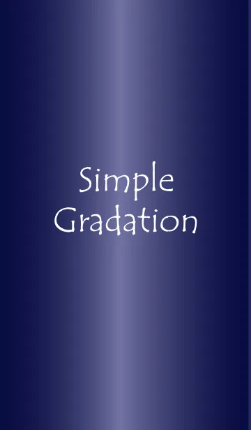 [LINE着せ替え] Simple Gradation -GlossyBlue 12-の画像1