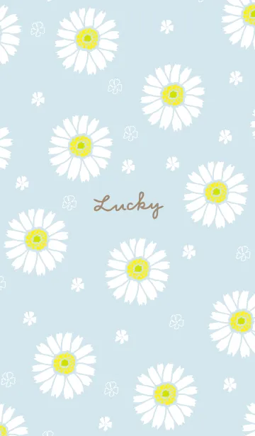 [LINE着せ替え] 白いガーベラ22の画像1