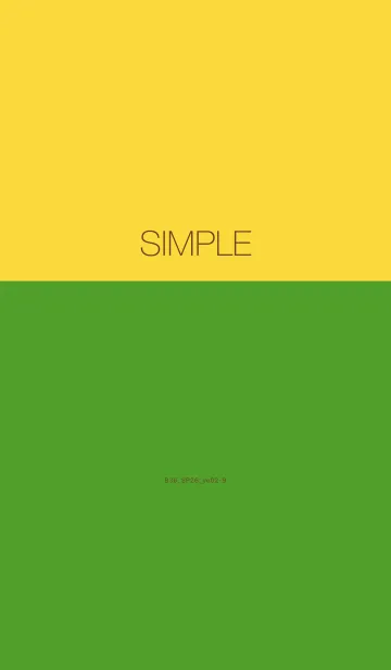 [LINE着せ替え] B36.26_イエロー2-9の画像1