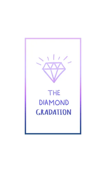 [LINE着せ替え] ダイヤ グラデーション 09の画像1