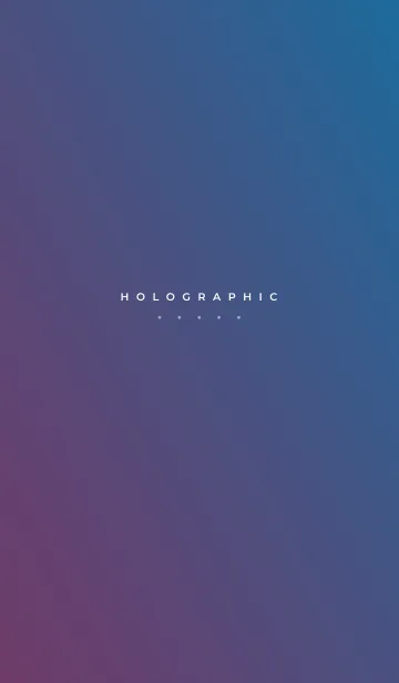 [LINE着せ替え] ホログラフィック 012の画像1