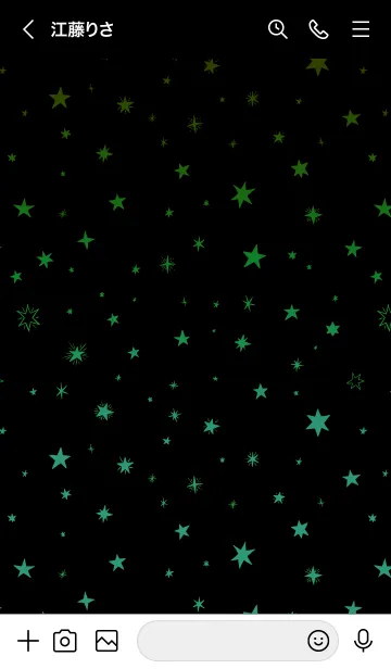 [LINE着せ替え] ミニ スターズ 007の画像3