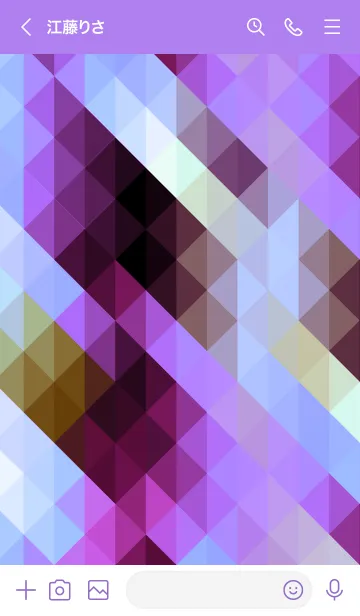 [LINE着せ替え] ジオメトリック 27の画像3