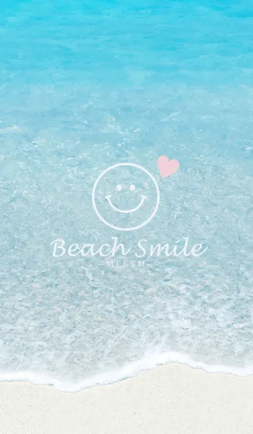 [LINE着せ替え] Love Beach Smile.MEKYM 41の画像1