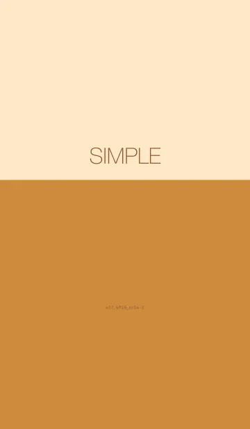 [LINE着せ替え] o37_26_ブラウン4-3の画像1