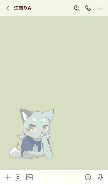 [LINE着せ替え] おかきくんのきせかえの画像3