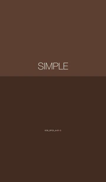 [LINE着せ替え] 638.25_ブラウン1-3の画像1