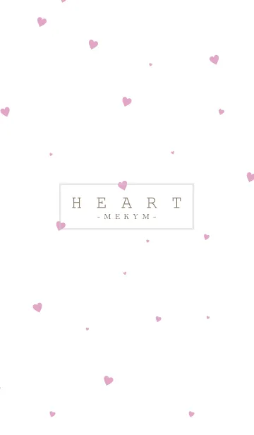 HEART-Pink.MEKYM 3の着せ替えメイン画像