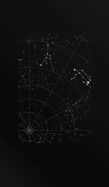 [LINE着せ替え] 蟹座 星図Ver.2の画像1