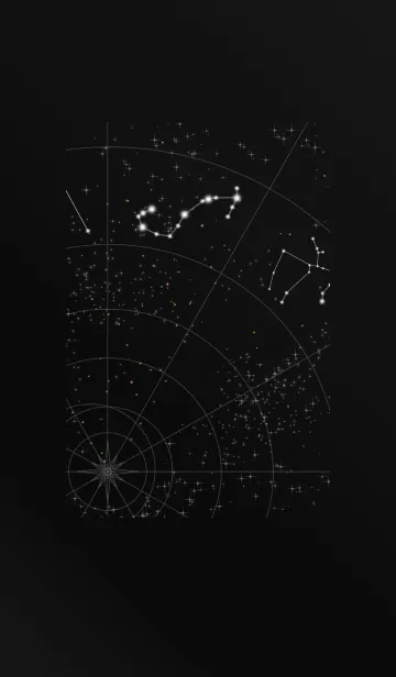 [LINE着せ替え] 12星座 蠍座 星図Ver.2の画像1