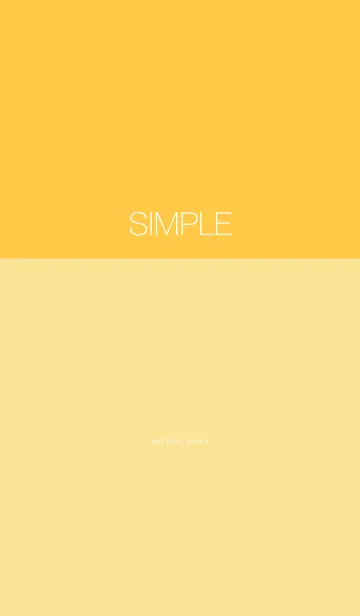 [LINE着せ替え] O37_24_イエロー3-9の画像1