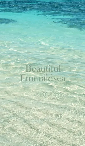 [LINE着せ替え] Beautiful-Emeraldsea.MEKYM 38の画像1